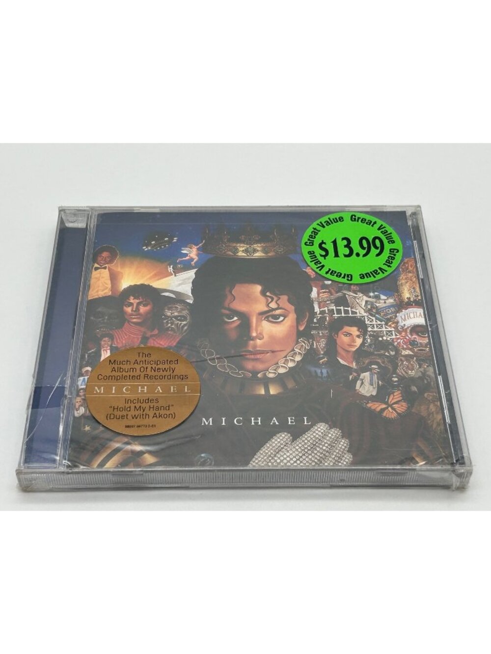Michael Jackson Michael CD 2010 First Press NEW SEALED w/ Cascio Tracks 10 Songs